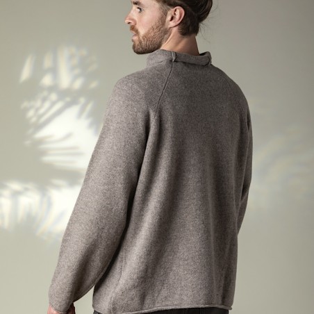 Schottischer Shetland Lambswool Pullover Corry Men von ERIBÉ Knitwear.